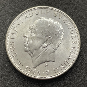 Preview: 5 Kronen Schweden Silber 1966